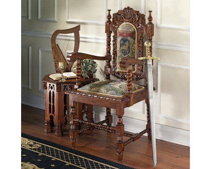 Toscano - Charles II Armchair in Mahogany