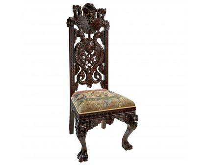 Toscano™ Knottingley Manor Chair - Walnut, Mahogany