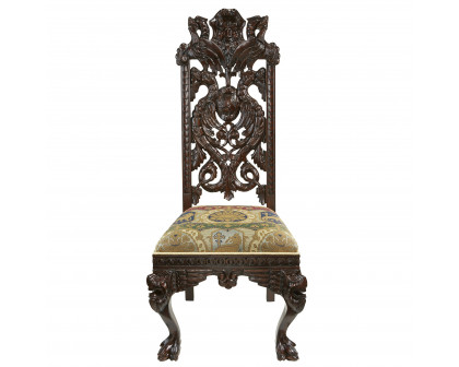 Toscano™ Knottingley Manor Chair - Walnut, Mahogany