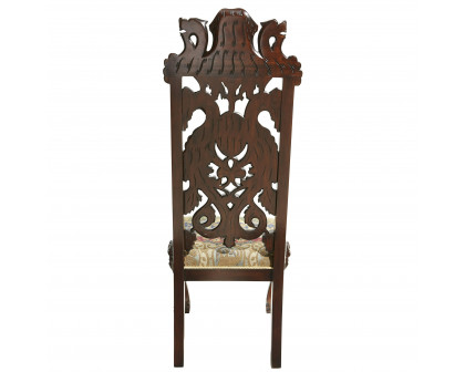 Toscano™ Knottingley Manor Chair - Walnut, Mahogany