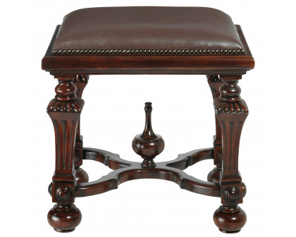 Toscano - Lord Cumberland Footstool in Brown