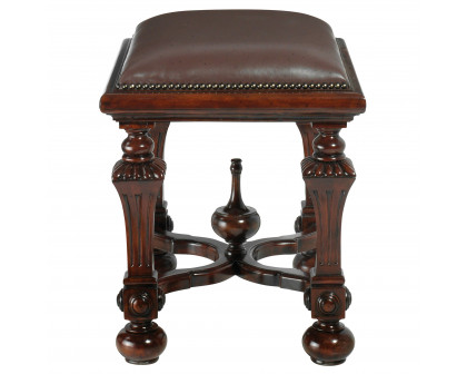 Toscano - Lord Cumberland Footstool in Brown