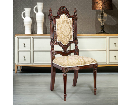 Toscano™ Salon des Rosiers Side Chair - Mahogany