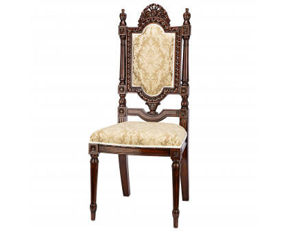 Toscano™ Salon des Rosiers Side Chair - Mahogany