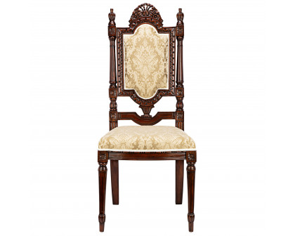 Toscano™ Salon des Rosiers Side Chair - Mahogany