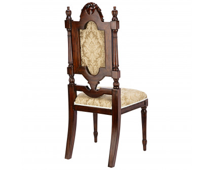 Toscano™ Salon des Rosiers Side Chair - Mahogany