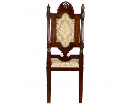 Toscano™ Salon des Rosiers Side Chair - Mahogany