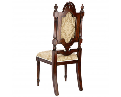 Toscano™ Salon des Rosiers Side Chair - Mahogany