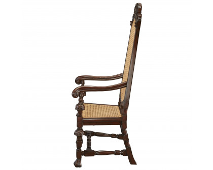 Toscano - William and Mary Armchair in Mahogany