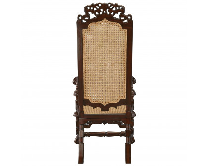 Toscano - William and Mary Armchair in Mahogany