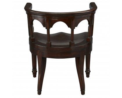 Toscano - Prince Regent Captain Chair in Walnut, Mahogany