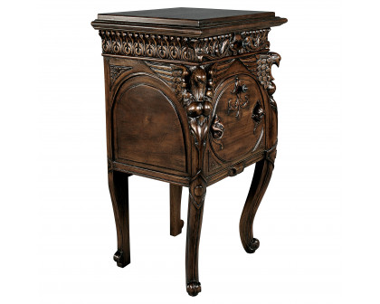 Toscano - Falconcrest Occasional Side Table in Mahogany