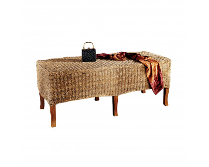 Toscano - Balinese Bench Coffee Table in Mahogany