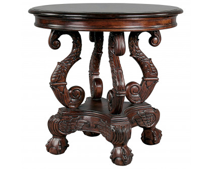 Toscano - Grande Tabella Del Corridoio Entryway Table in Cherry, Mahogany