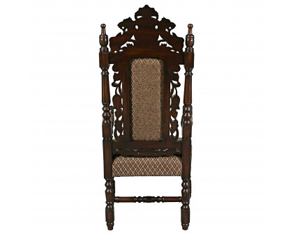 Toscano™ The Grand Occasion Heraldic Armchair - Mahogany