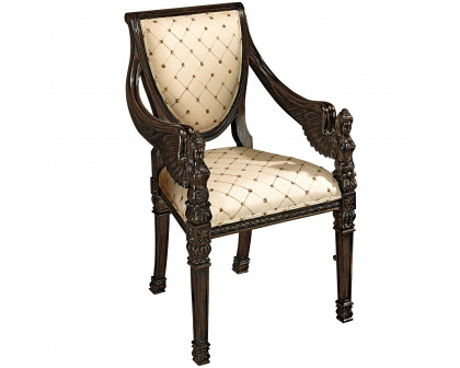 Toscano™ Saint Gabriel Armchair - Mahogany