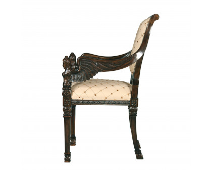 Toscano™ Saint Gabriel Armchair - Mahogany