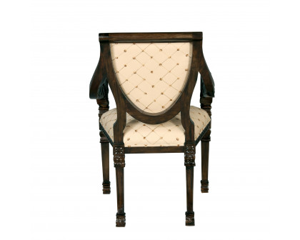 Toscano™ Saint Gabriel Armchair - Mahogany