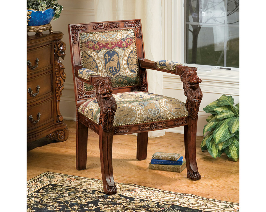 Toscano - Beardsley Lion Armchair