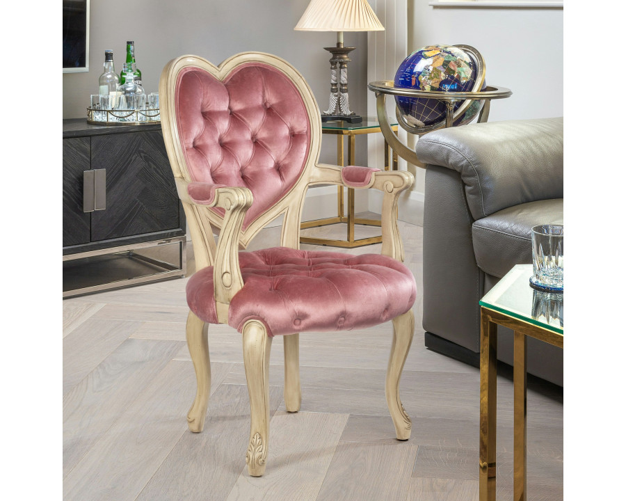 Toscano - Sweetheart Victorian-Style Armchair