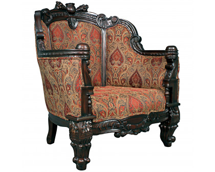 Toscano™ Gentlemen’s Drawing Room Armchair - Mahogany