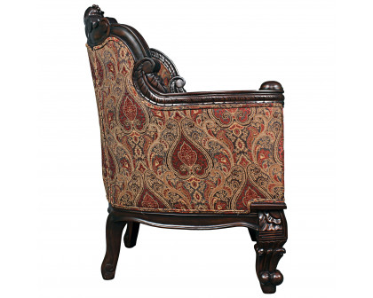 Toscano™ Gentlemen’s Drawing Room Armchair - Mahogany