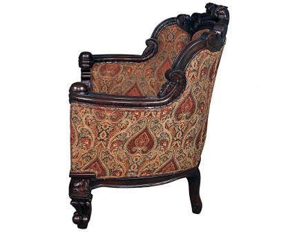 Toscano™ Gentlemen’s Drawing Room Armchair - Mahogany