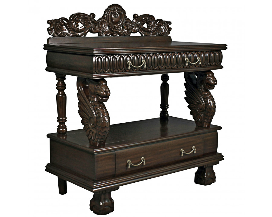 Toscano - The Lord Raffles Winged Lion Buffet Table