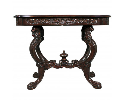 Toscano - Topsham Manor Console Table in Cherry, Mahogany