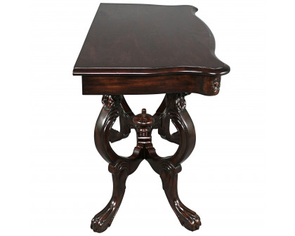 Toscano - Topsham Manor Console Table in Cherry, Mahogany