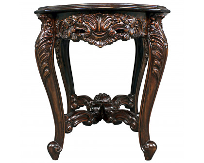 Toscano - Chateau Montfort Louis XV Coffee Table in Cherry, Mahogany