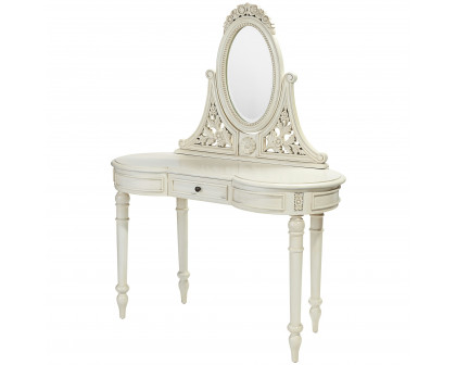 Toscano - Mademoiselle Madelyn French Vanity Dressing Table in Cherry