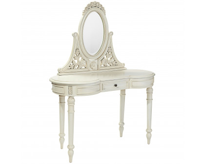 Toscano - Mademoiselle Madelyn French Vanity Dressing Table in Cherry