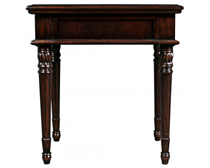 Toscano - Dartmoor Manor Side Table in Mahogany