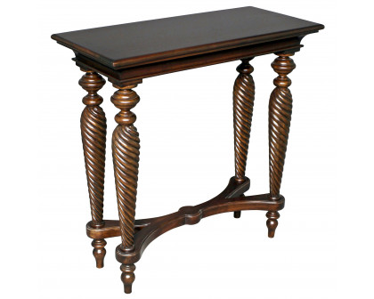 Toscano - Hardwick Hall Console Sofa Table in Mahogany