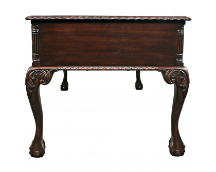 Toscano - 19th Century Chippendale Partners Writing Desk in Cherry, Mahogany