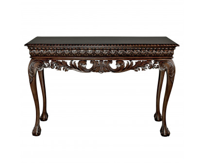 Toscano - Le Monde Palace Console Table in Cherry, Mahogany