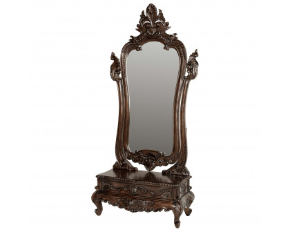 Toscano - Thornwood Manor Victorian Dressing Mirror in Cherry, Mahogany