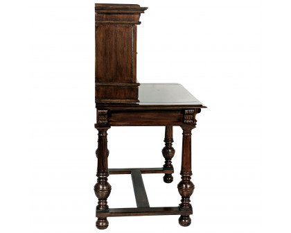 Toscano - Chateau Anjou Demi Desk in Cherry, Mahogany