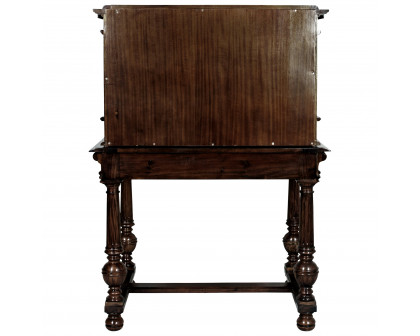 Toscano - Chateau Anjou Demi Desk in Cherry, Mahogany