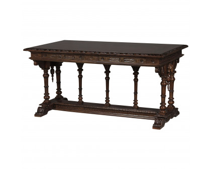 Toscano - Chateau Chambord Desk Table in Cherry, Mahogany