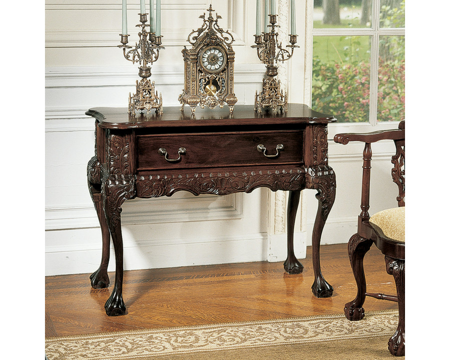 Toscano - Swathmore Console in Cherry, Mahogany