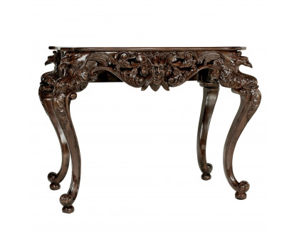 Toscano - King Frederic Console Table in Cherry, Mahogany