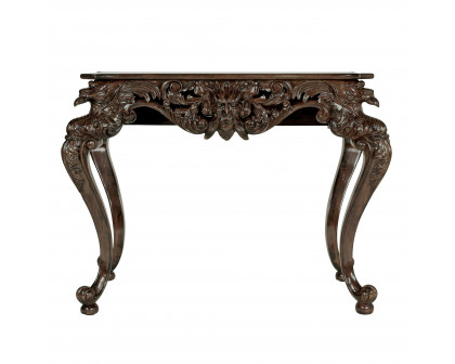 Toscano - King Frederic Console Table in Cherry, Mahogany