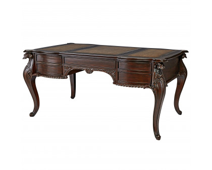 Toscano - Clemenceau Partners Writing Desk in Cherry, Mahogany