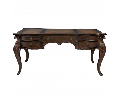 Toscano - Clemenceau Partners Writing Desk in Cherry, Mahogany