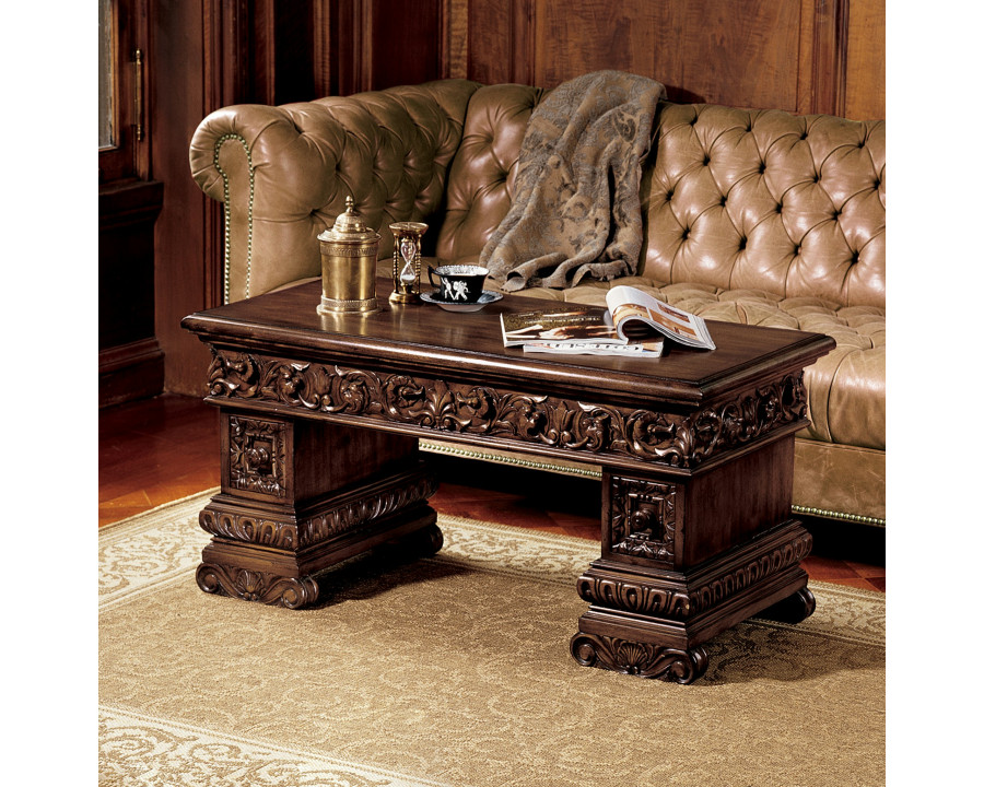 Toscano - Avignon Coffee Table in Cherry, Mahogany