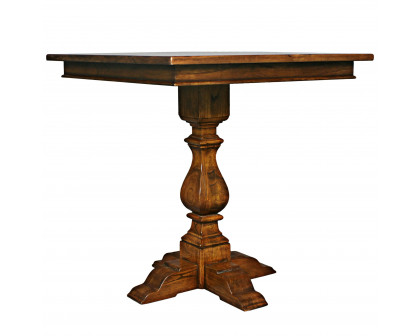 Toscano - Merseyside Pub Pedestal Dining Table in Hardwood