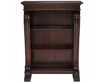 Toscano - George IV 3-Shelf Bookcase in Cherry, Mahogany