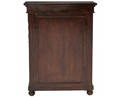 Toscano - George IV 3-Shelf Bookcase in Cherry, Mahogany